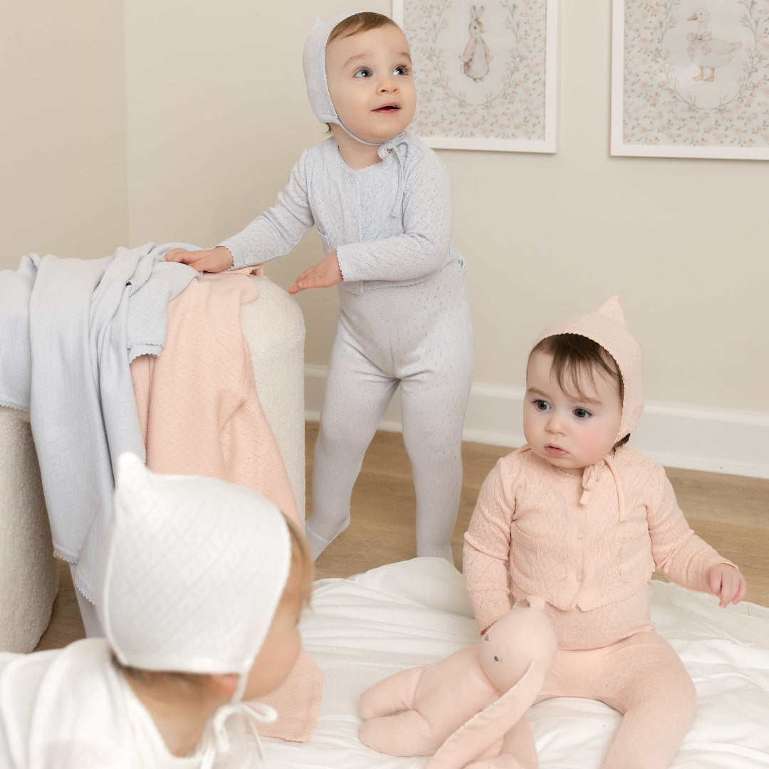 Sky Blue Double Diamond 3pc Outfit