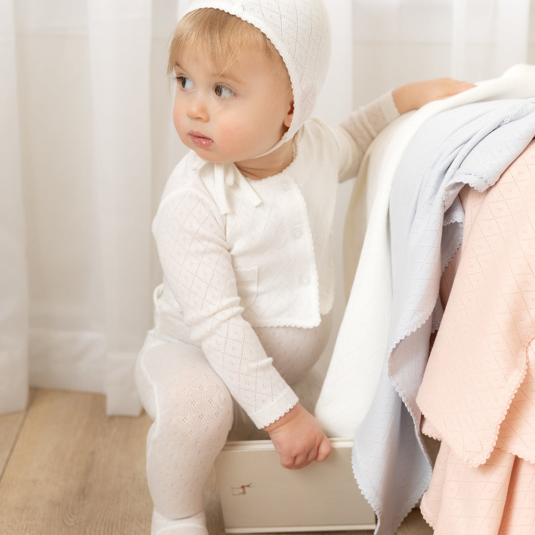 Chalk White Double Diamond 3pc Outfit