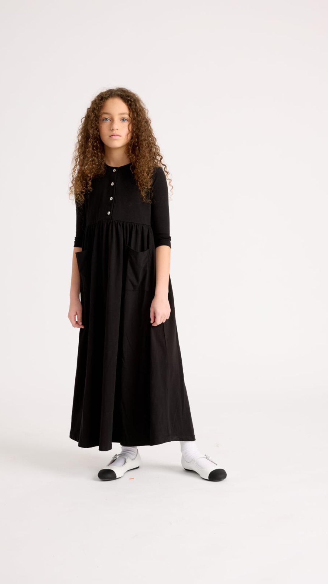 Black Milano Maxi Dress