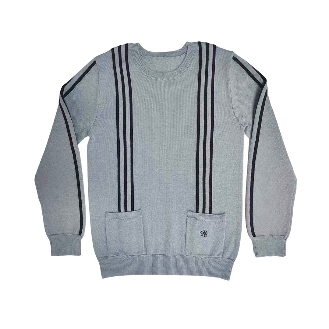 Blue Luke Pocket Sweater