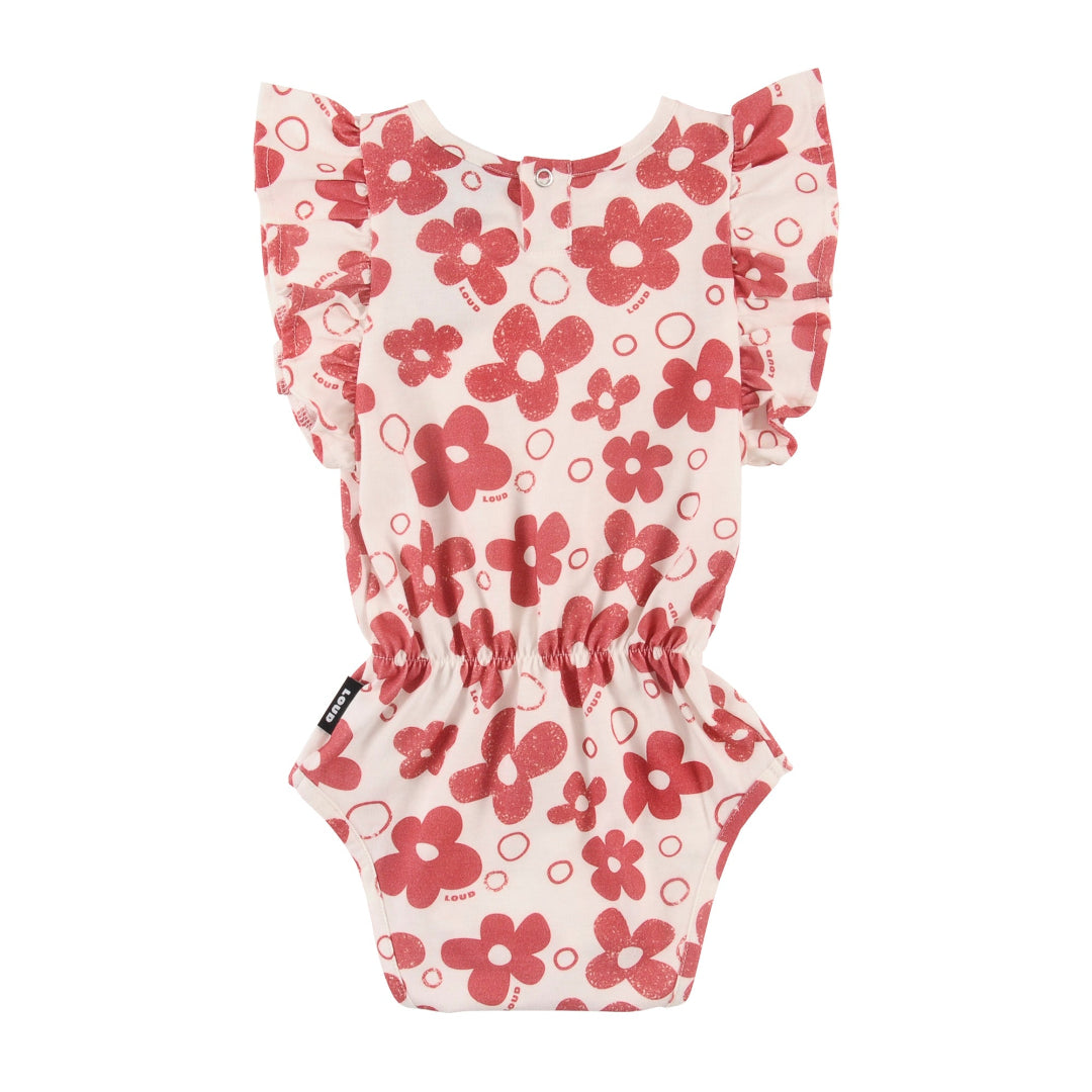 Baby Girl Flower Romper
