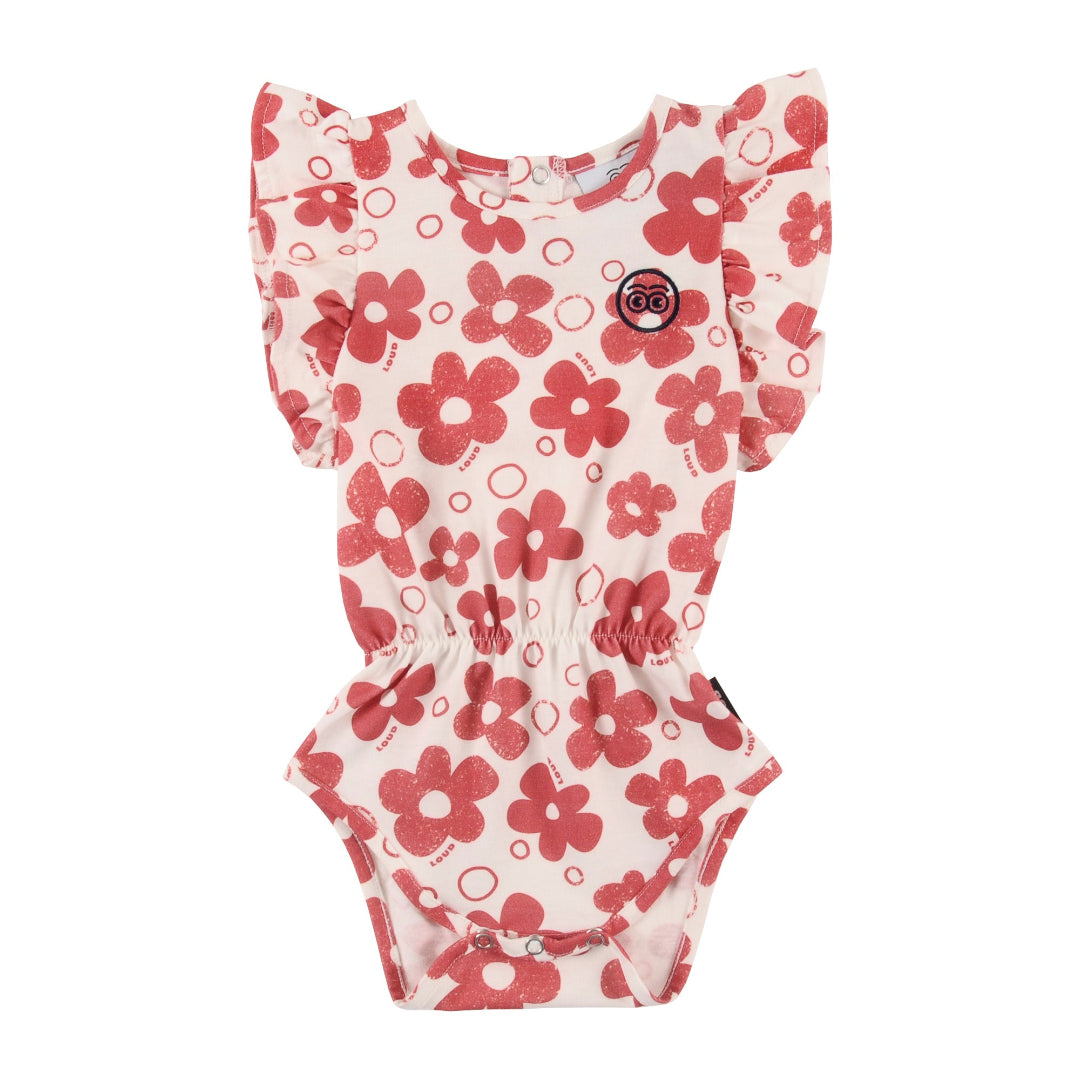Baby Girl Flower Romper