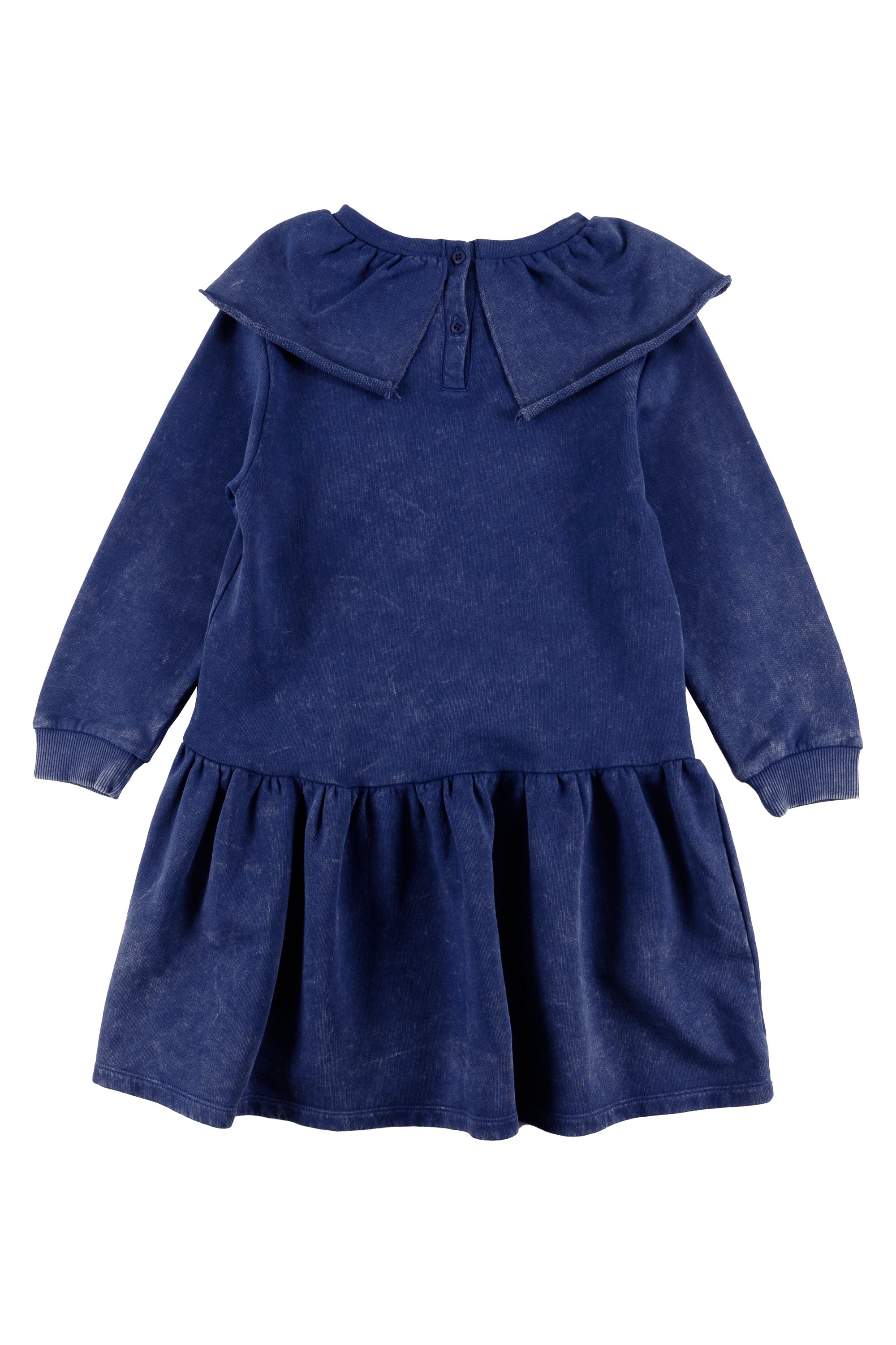 Blue Secret Collar Dress