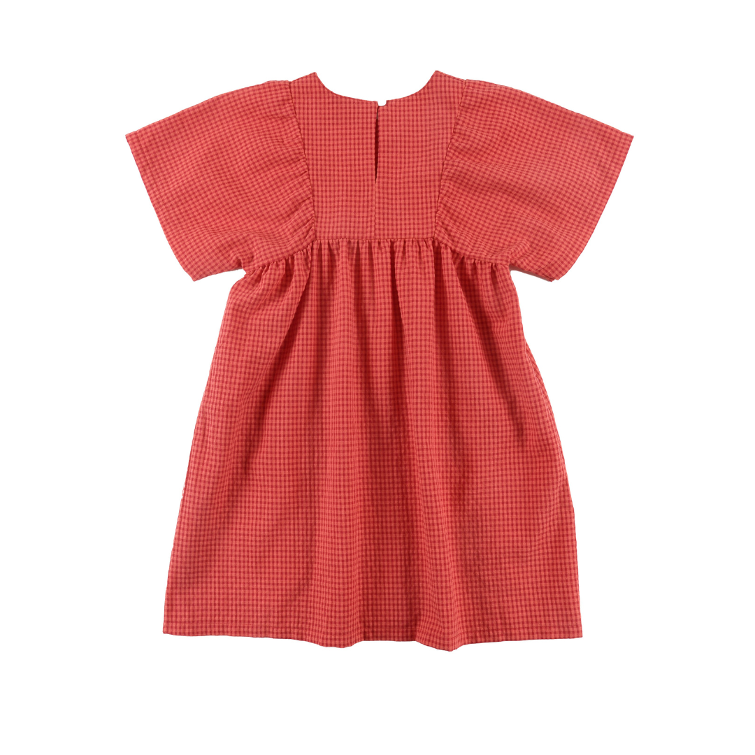 Red Check Dress