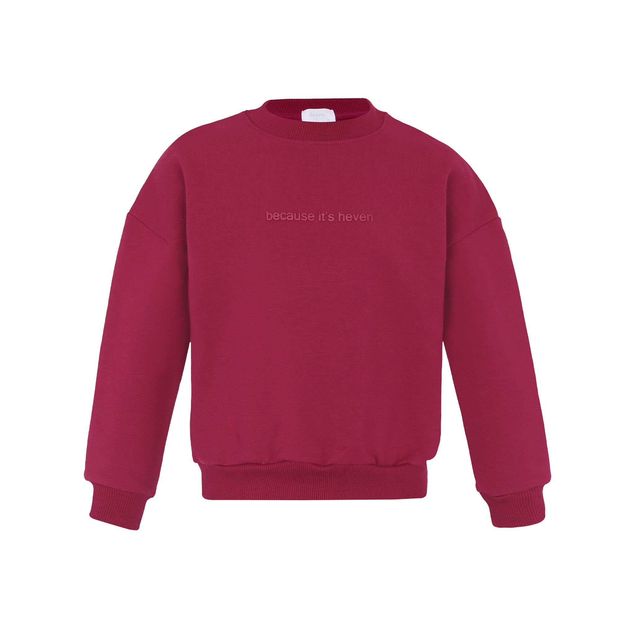 Fuschia Pink "Because it's Heven" Sweatshirt