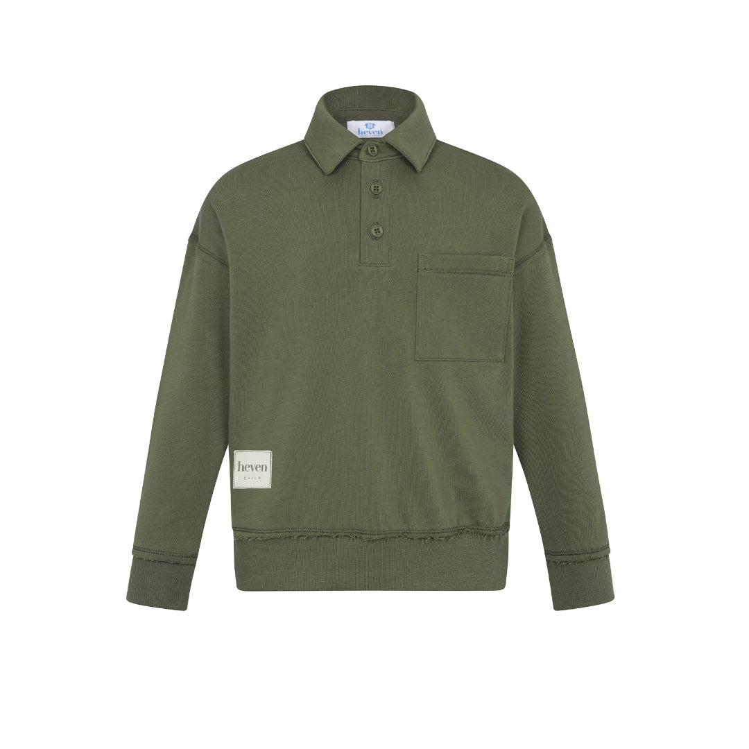 Green Simply Boys Polo Shirt