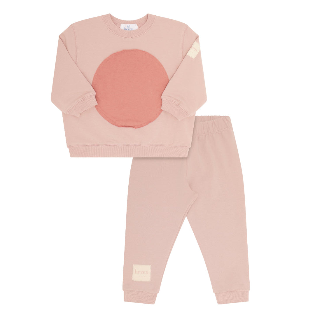 Pink Toddler Circle Patch Set