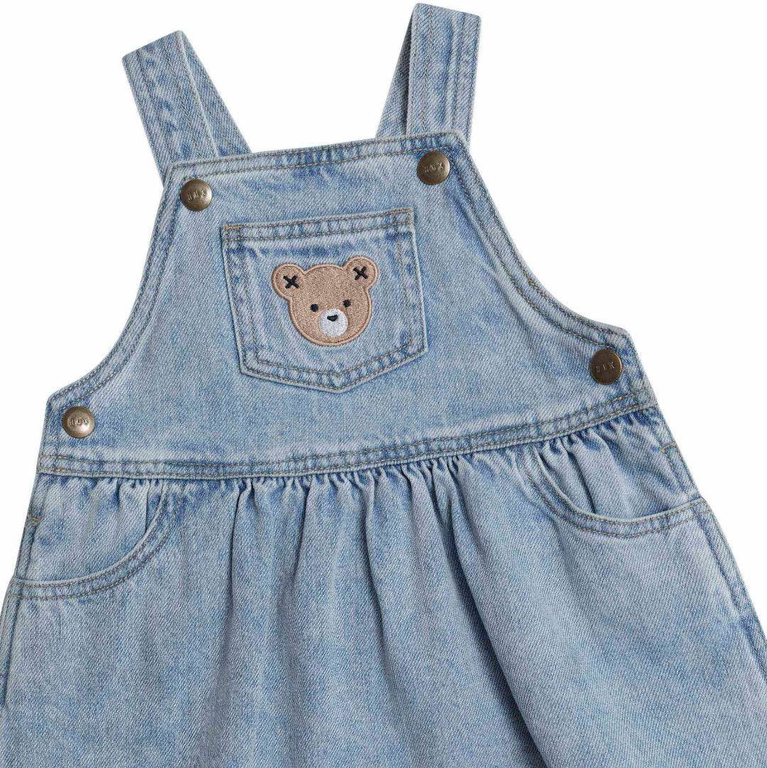 Dreamy Denim Pinafore Dress