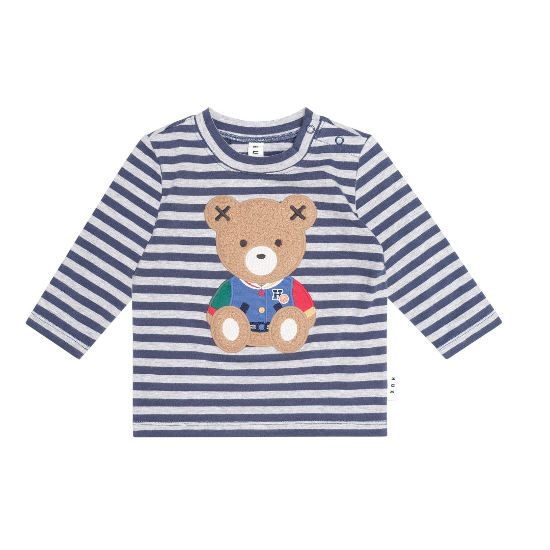 Ink/Grey Marble Stripe Sitting Hux Top