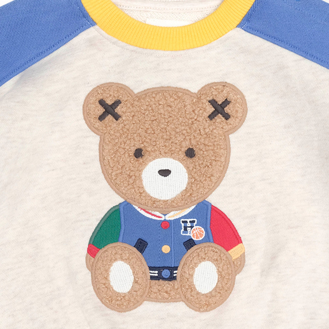 Multi Color Block Sitting Hux Sweatshirt