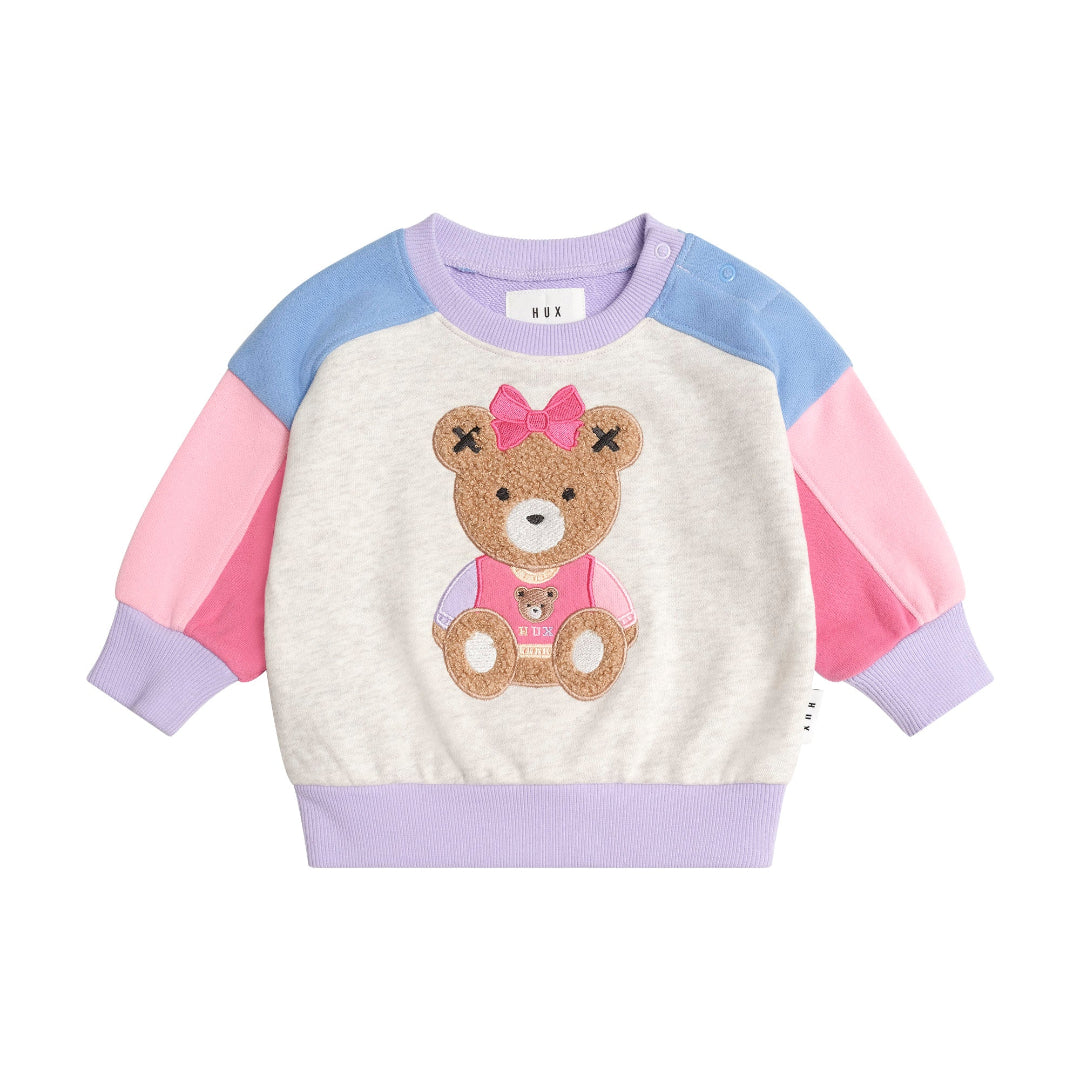 Varsity Huxette Spliced Sweatshirt