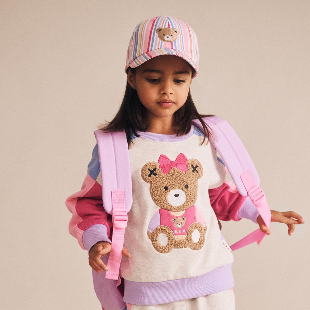 Varsity Huxette Spliced Sweatshirt