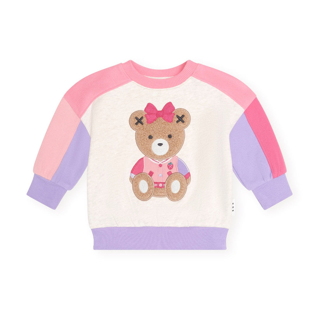 Multi Color Block Sitting Hux Sweatshirt