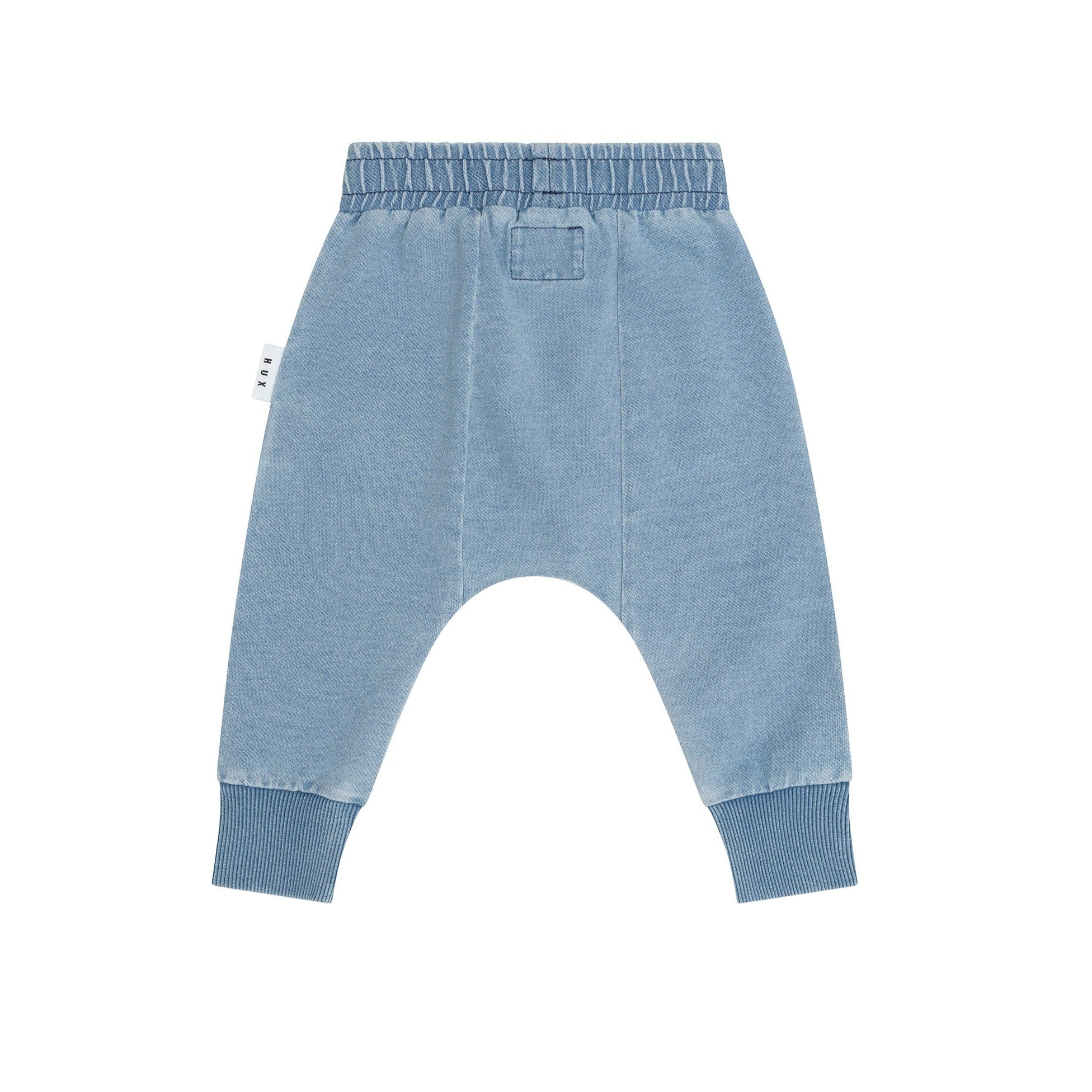 Denim Knit Huxbear Drop Crotch Pant