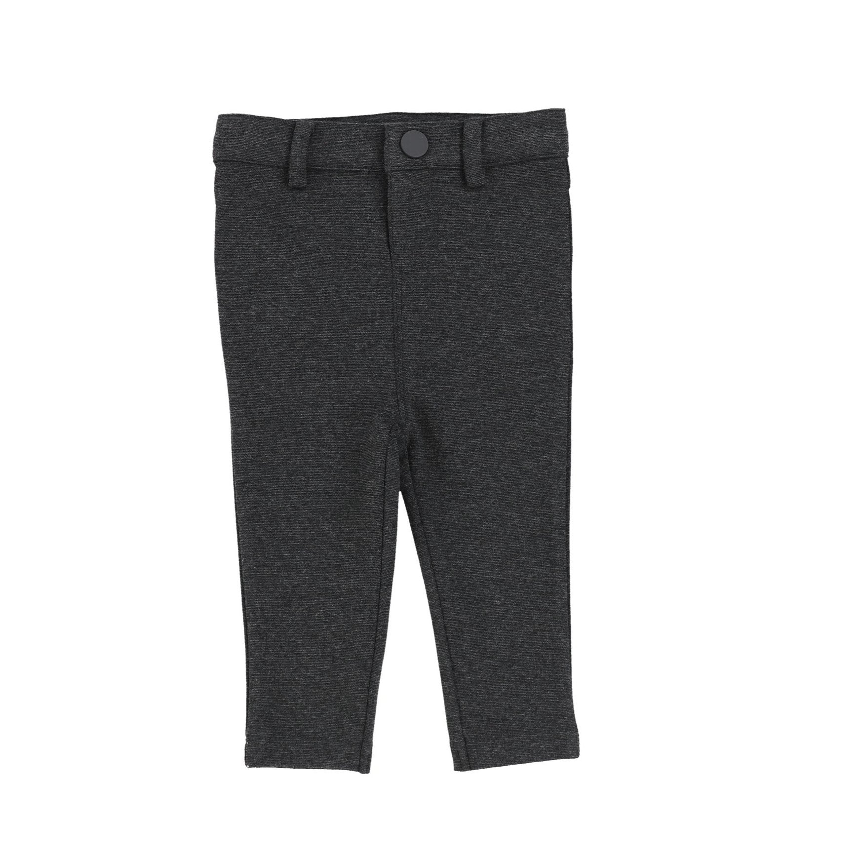 Heather Grey Knit Stretch Pants (no seam)