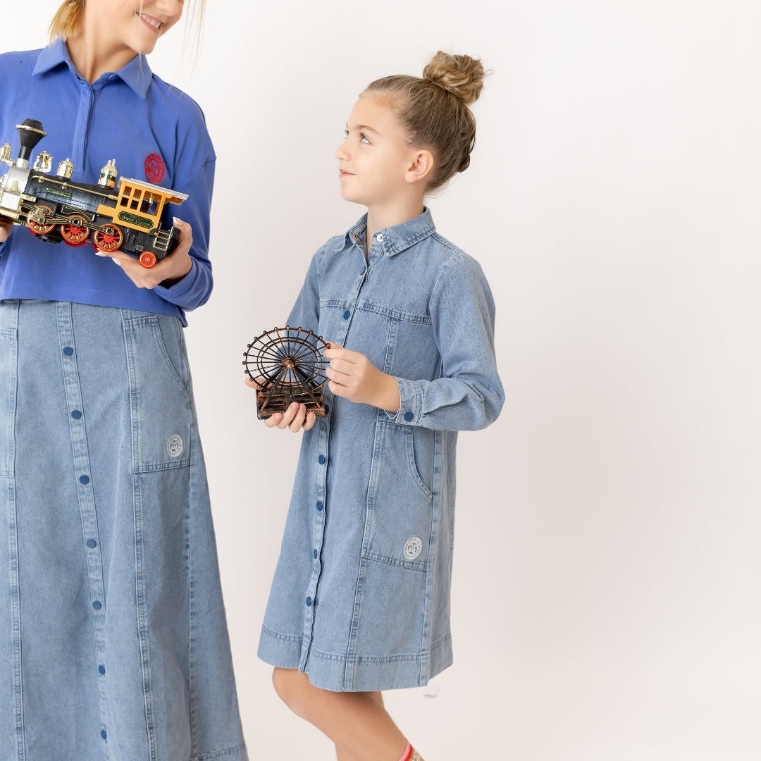 Denim Shirt Dress