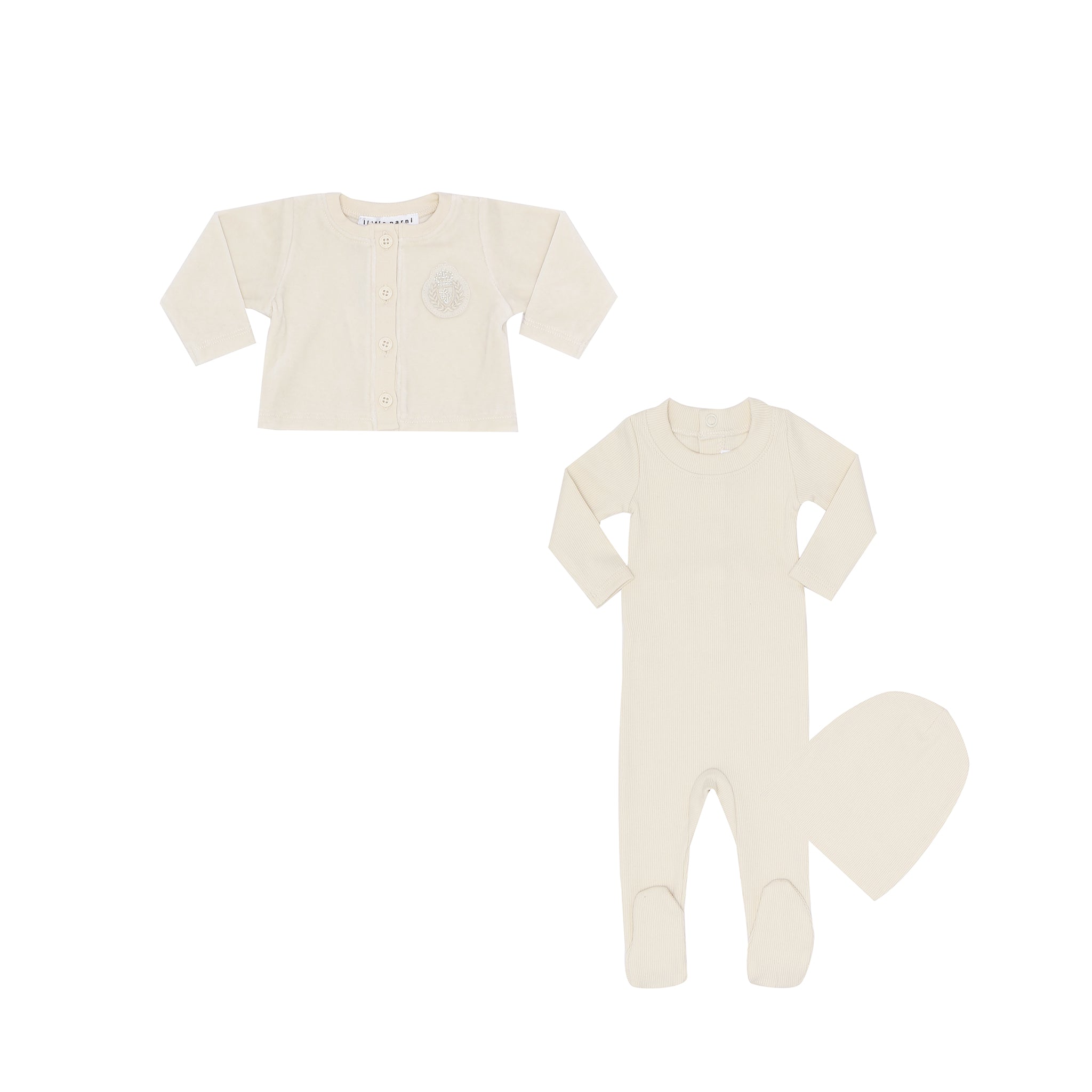 Ivory Baby Cardigan Set