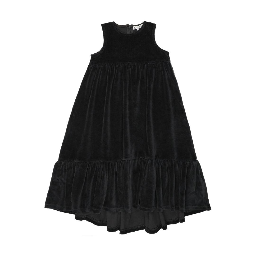 Black Maxi High Low Jumper