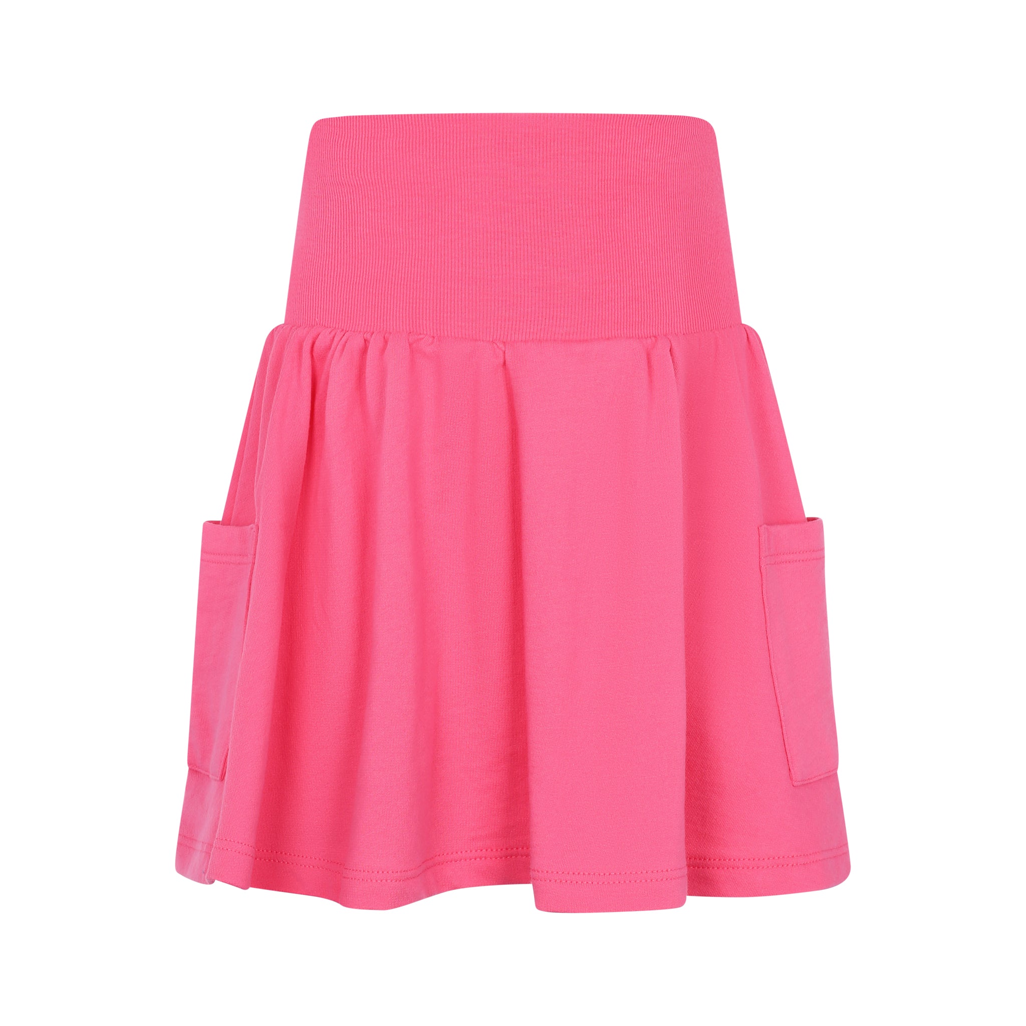 Hot Pink Short Tiered Skirt