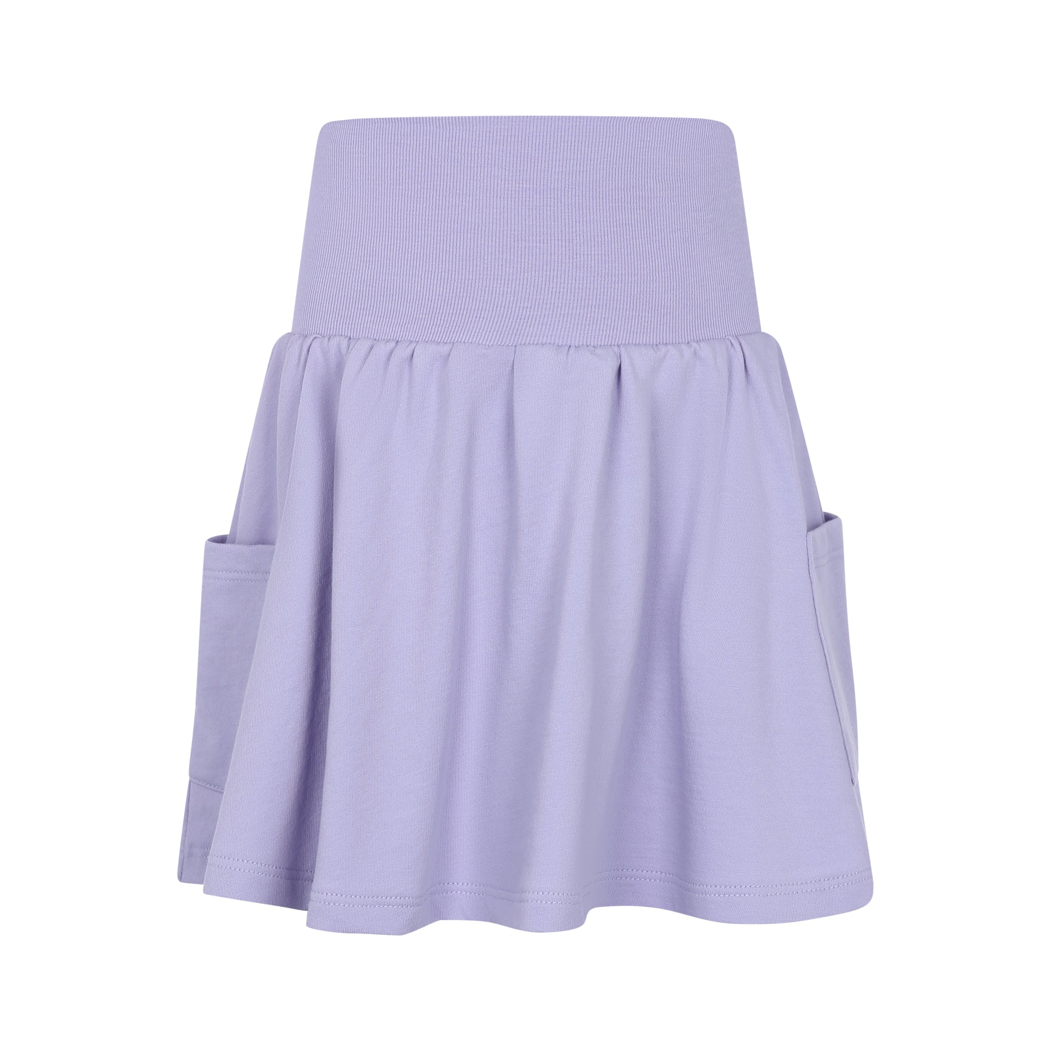 Lavender Short Tiered Skirt