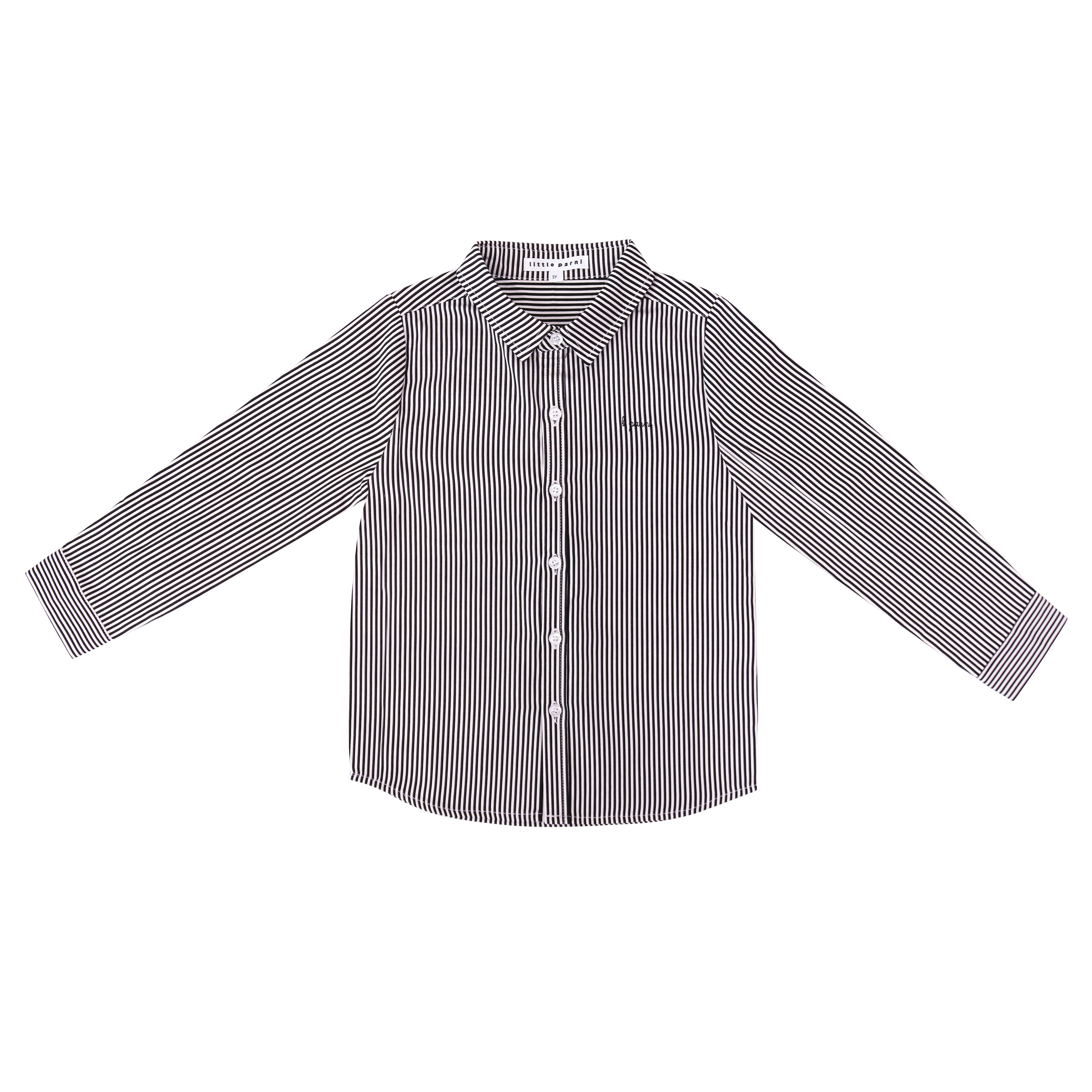 Boys Plum Striped Shirt