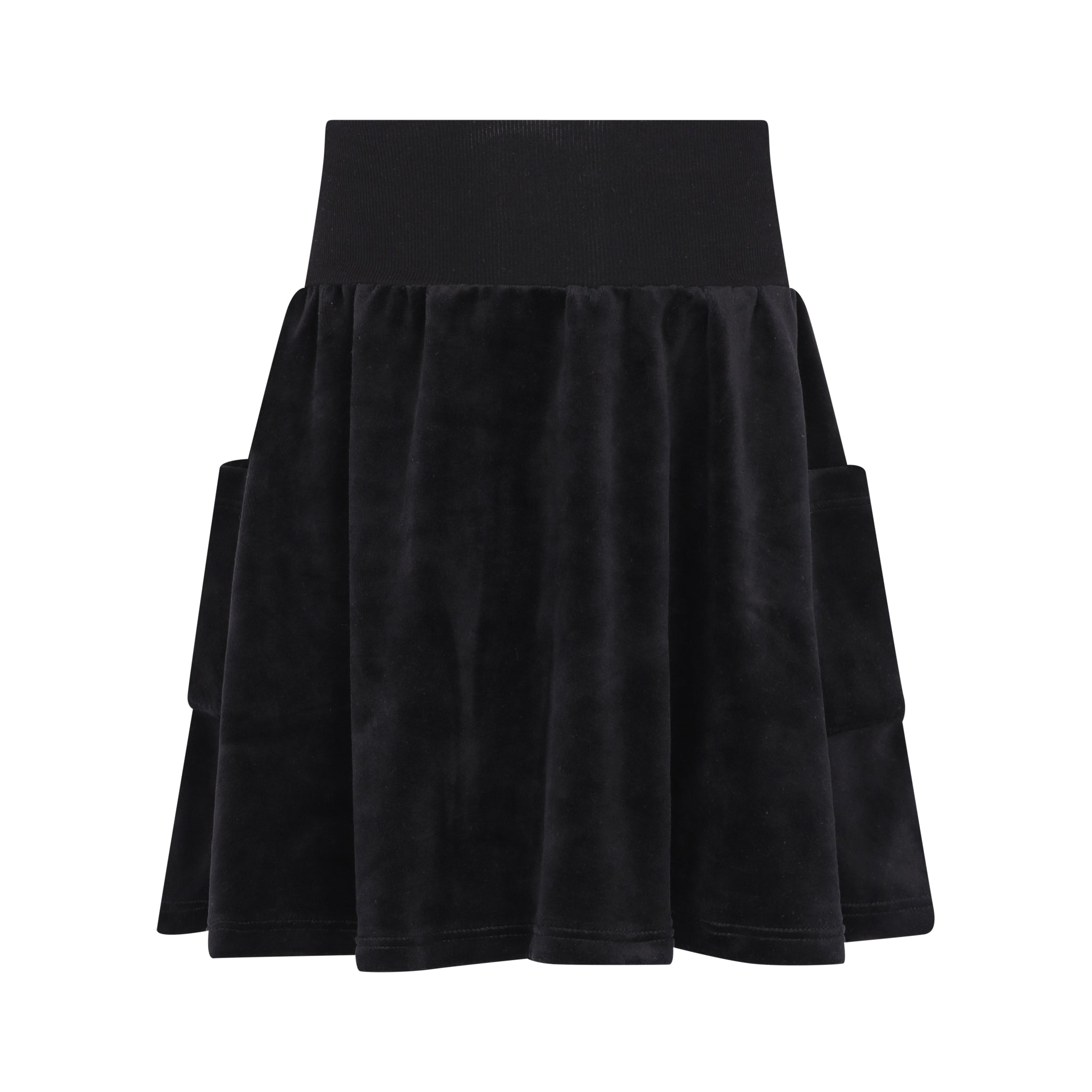 Black Velour Skirt