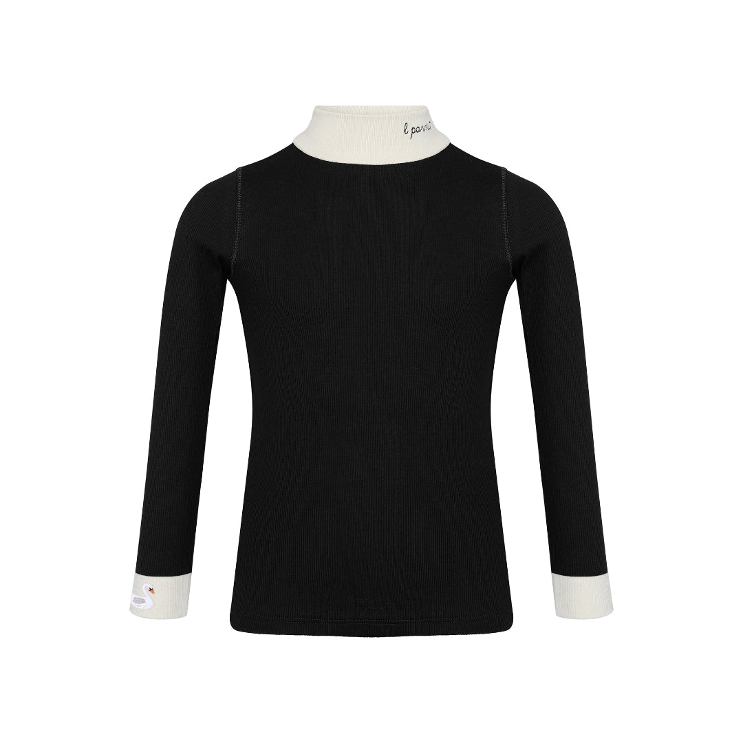 Black LP Tneck