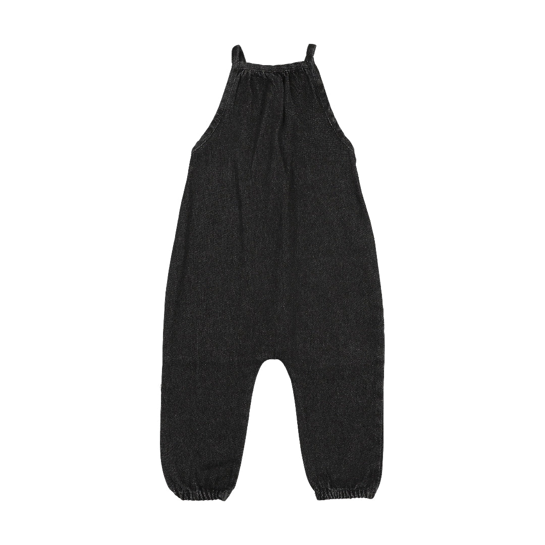Black Baby Romper