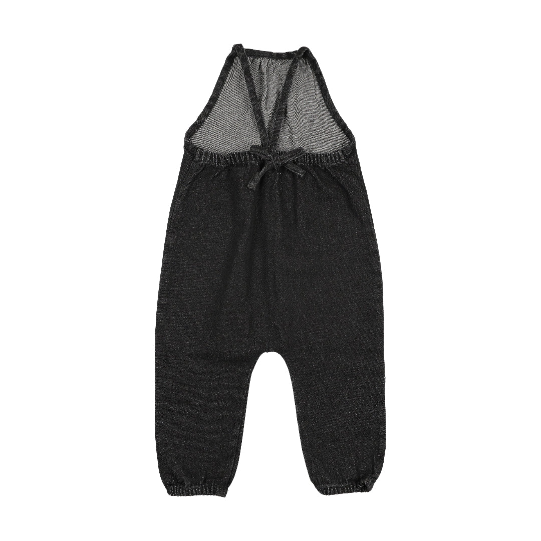 Black Baby Romper