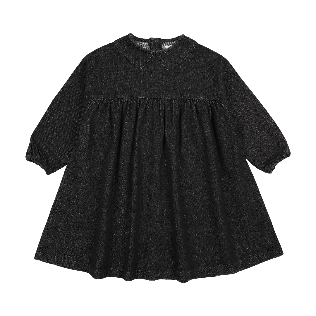 Black Peter Pan Collar Dress