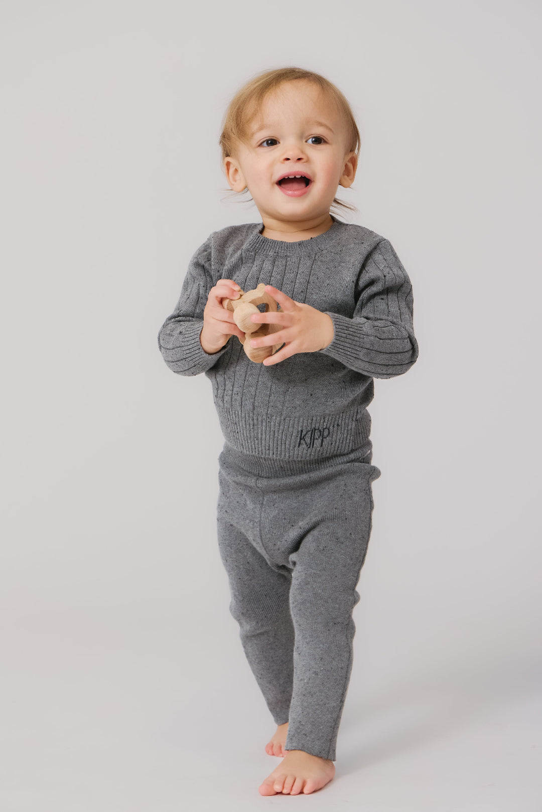 Grey Vince Knit Set
