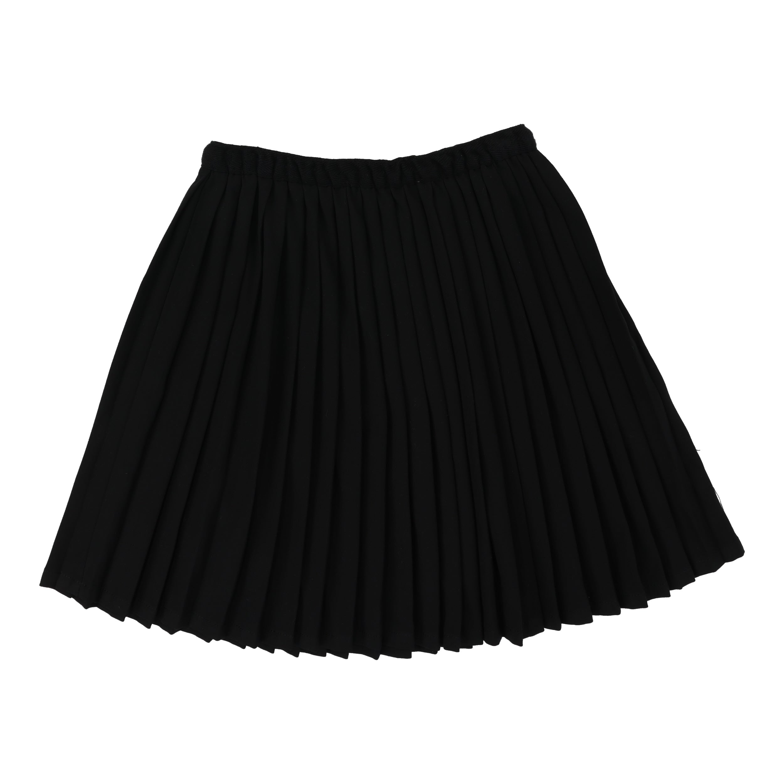 Black Knife Pleated Skirt