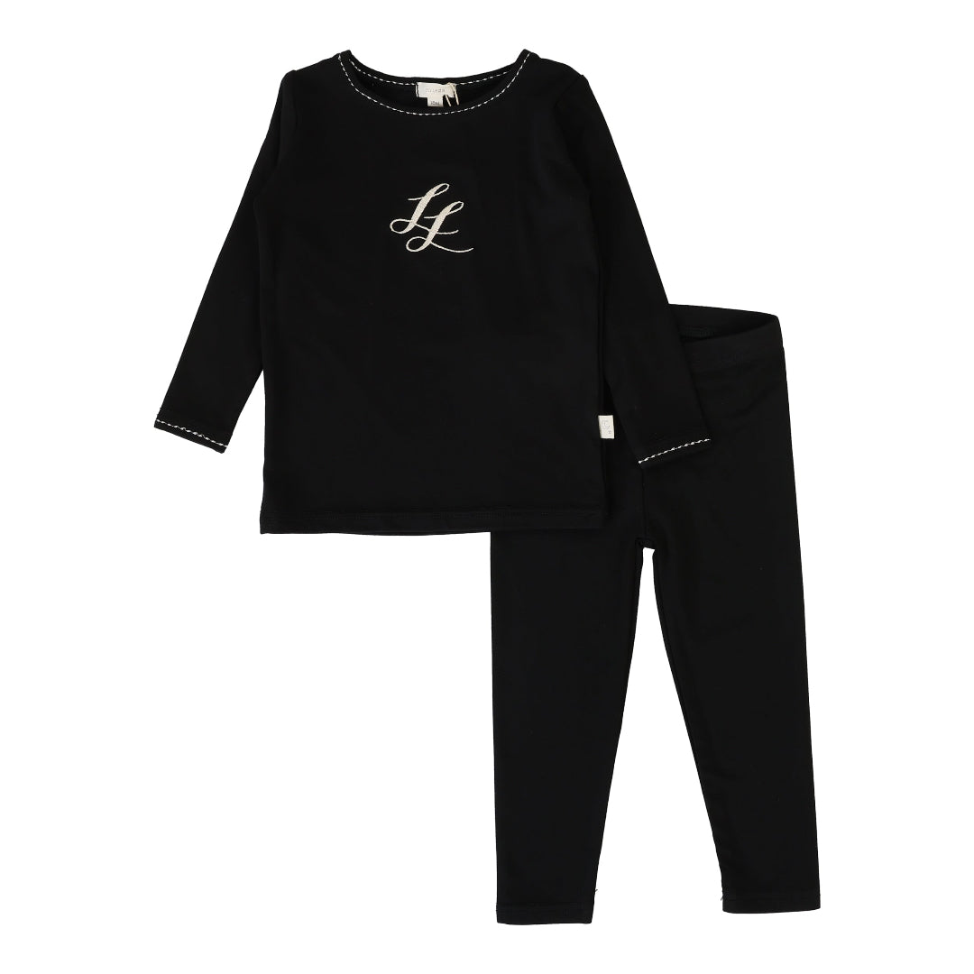 Black Emblem Lounge set