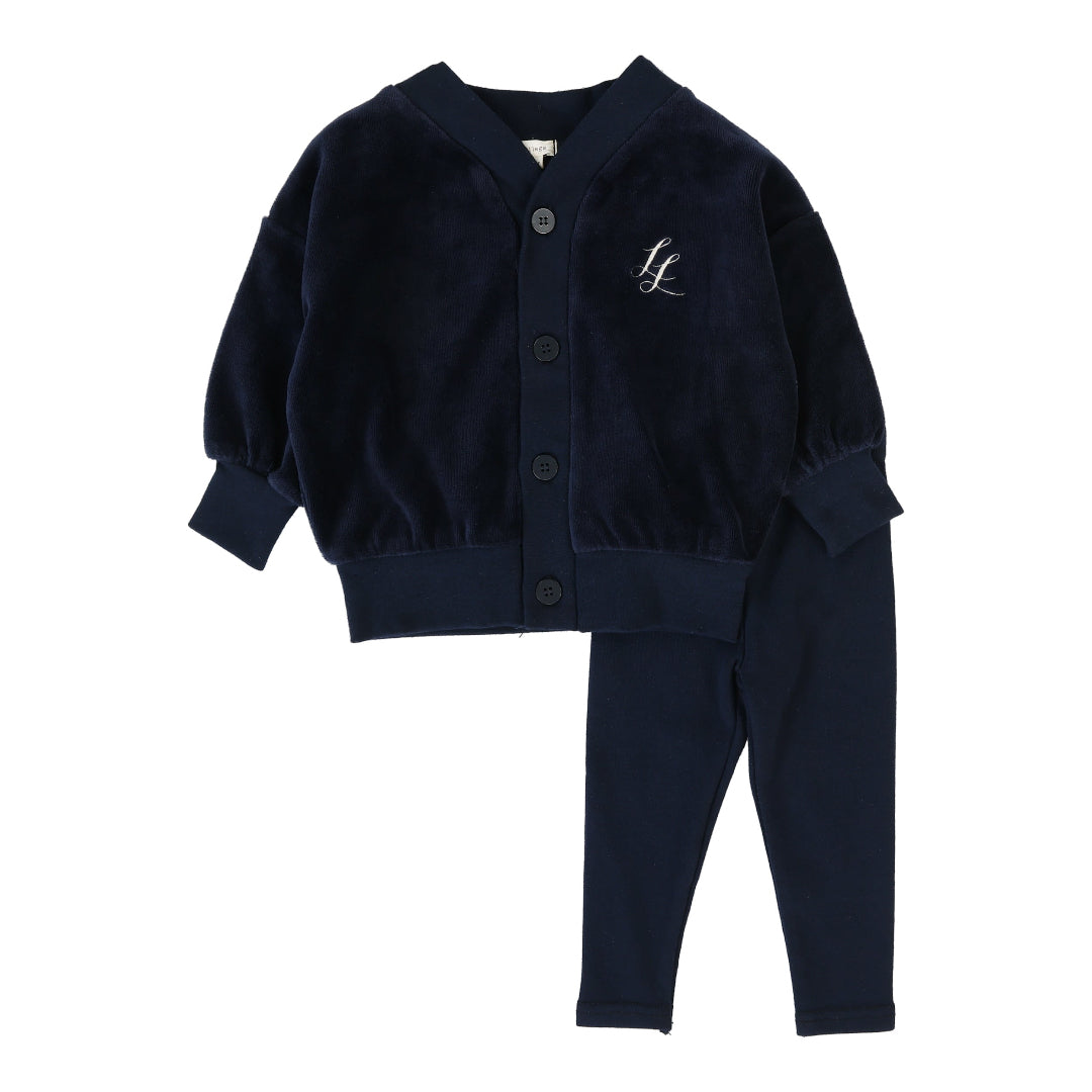 Navy Boys Shabbos Lounge Set