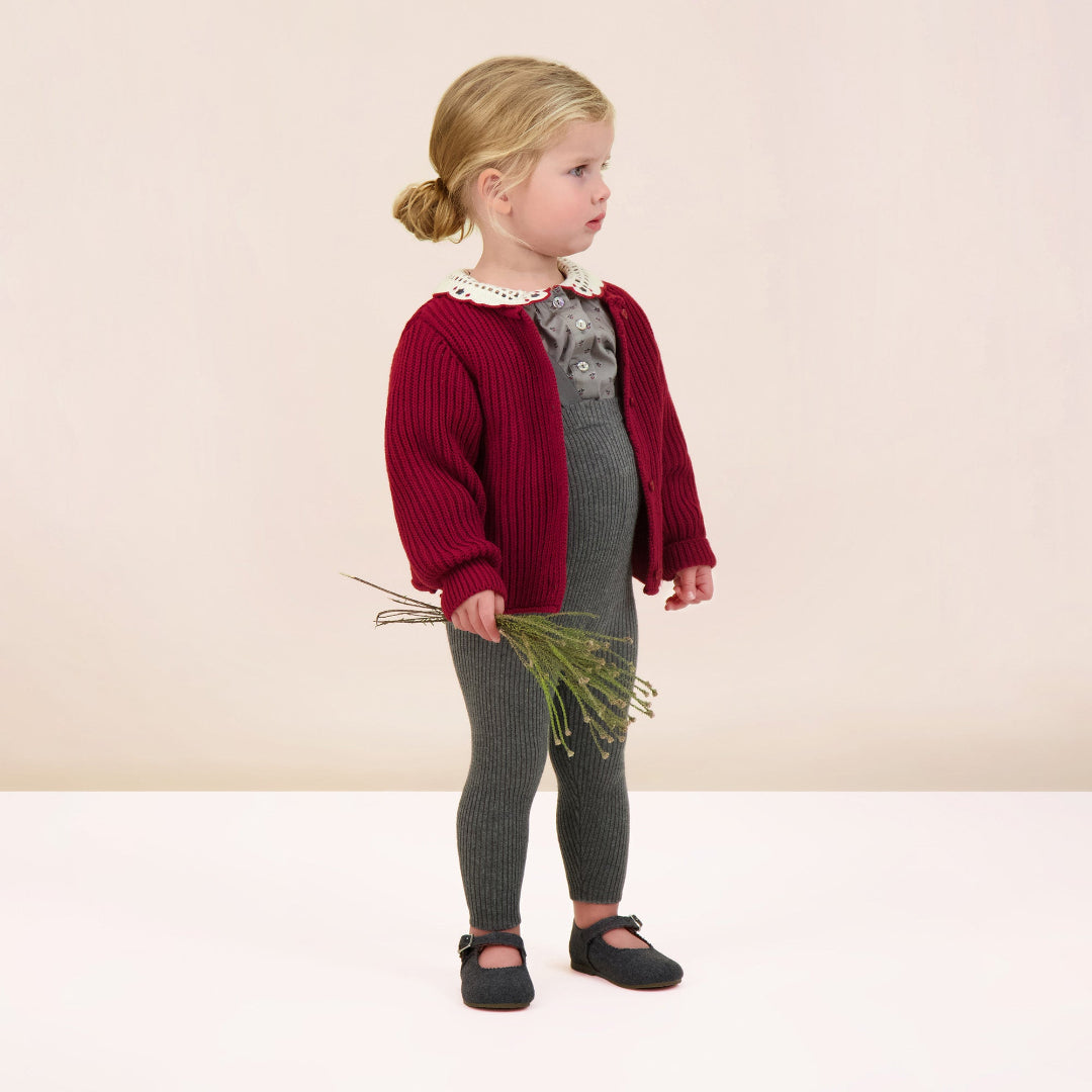 Pale Grey Primrose Blouse