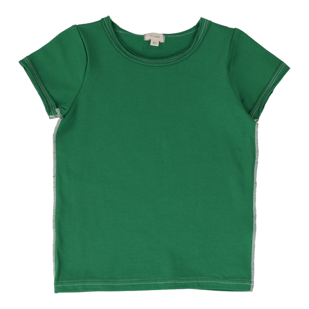 Green Basic Short Sleeve Tee