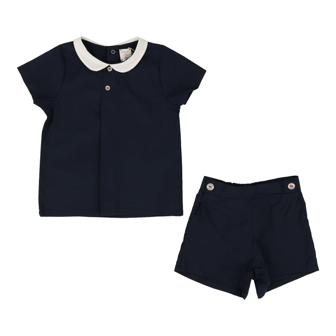 Navy Peter Pan Set