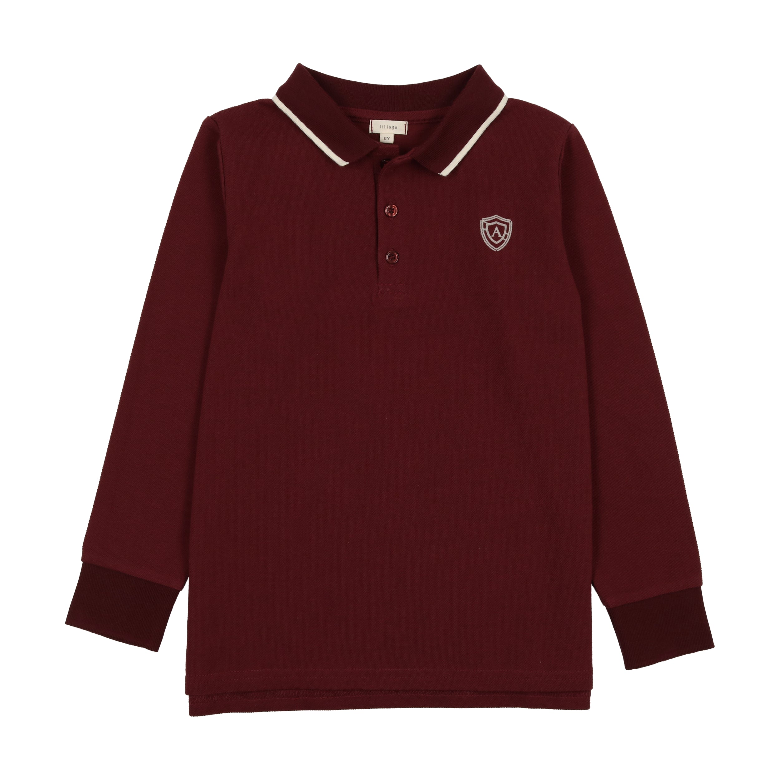 Burgundy Logo Polo