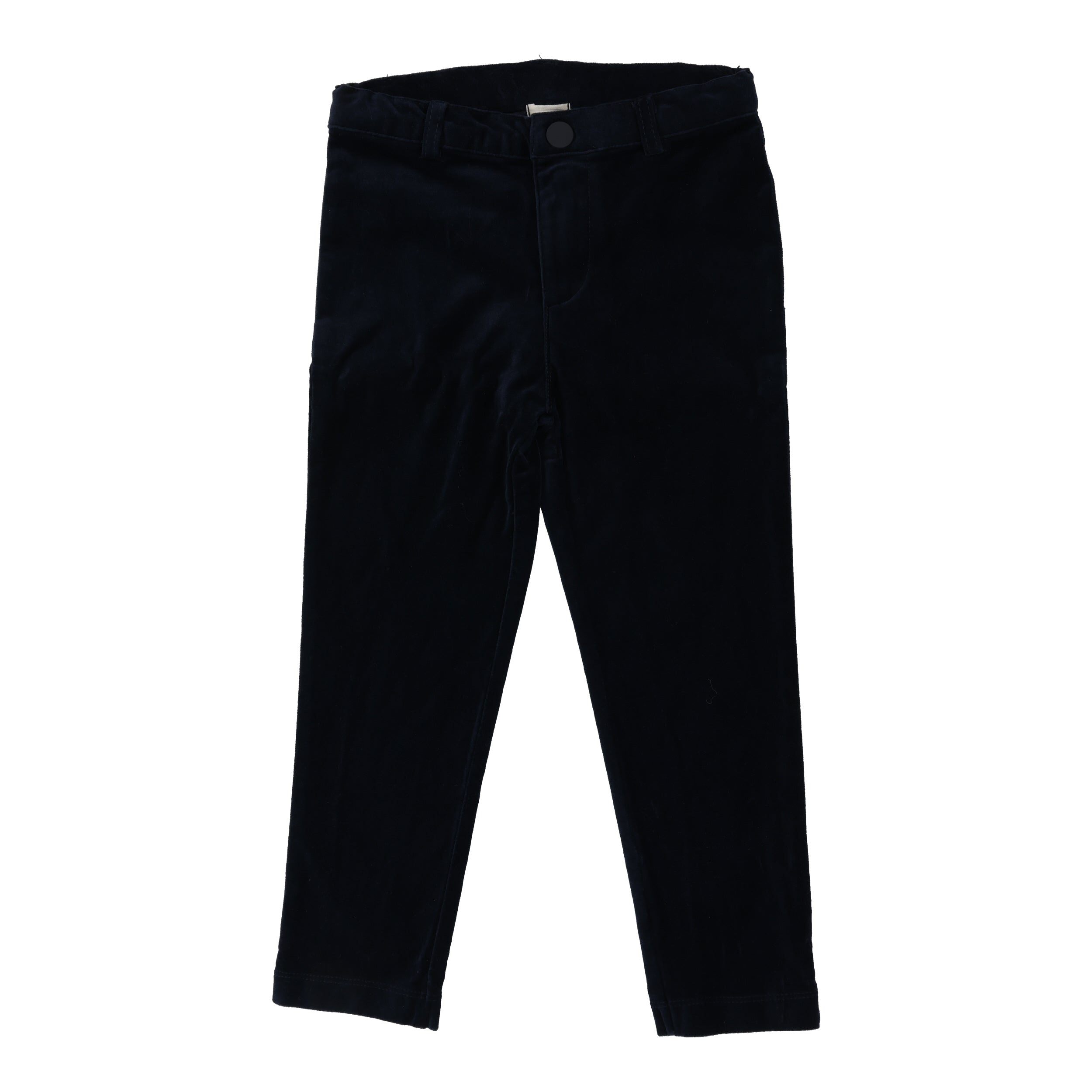 Navy Velvet Pants