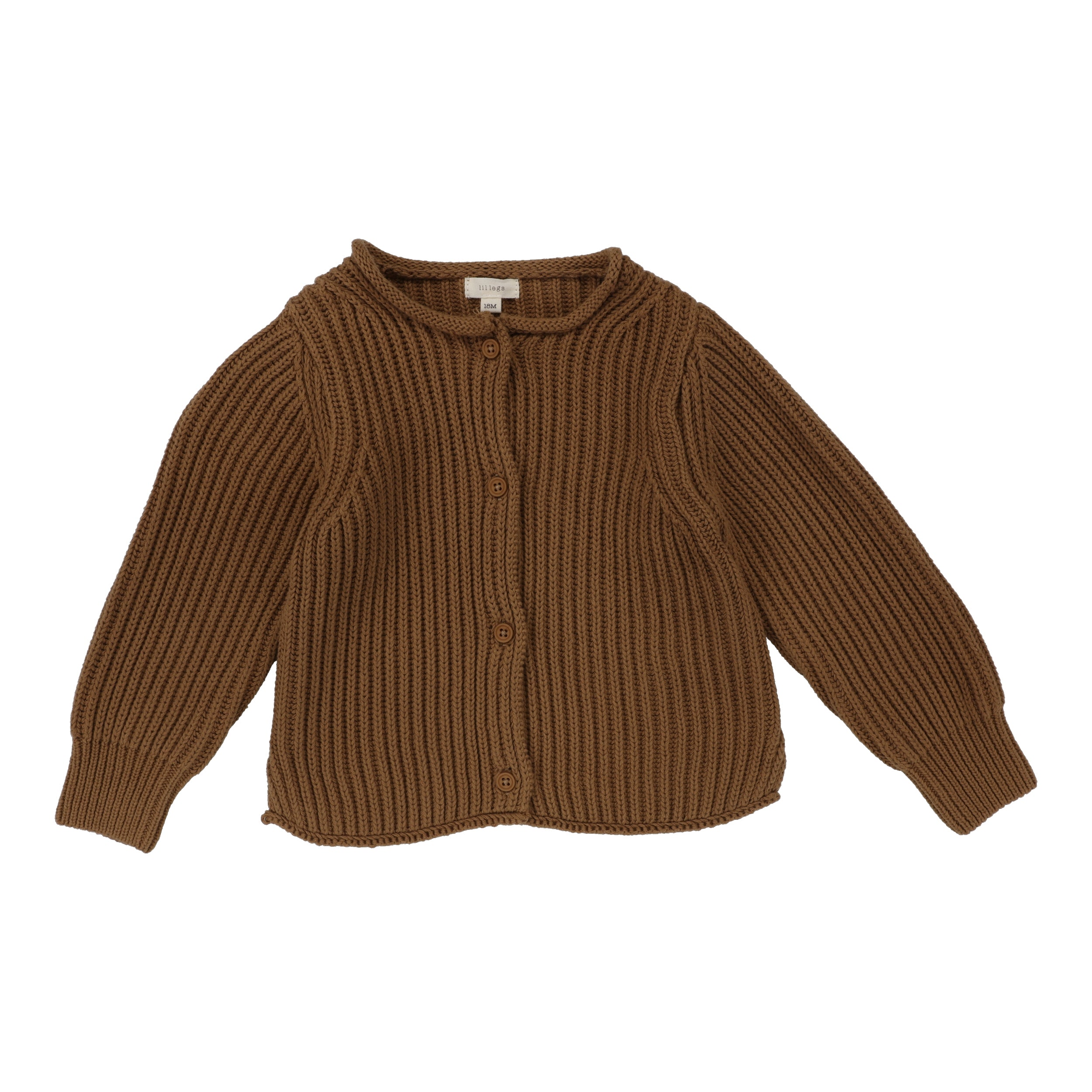 Dark Camel Basic Cardigan