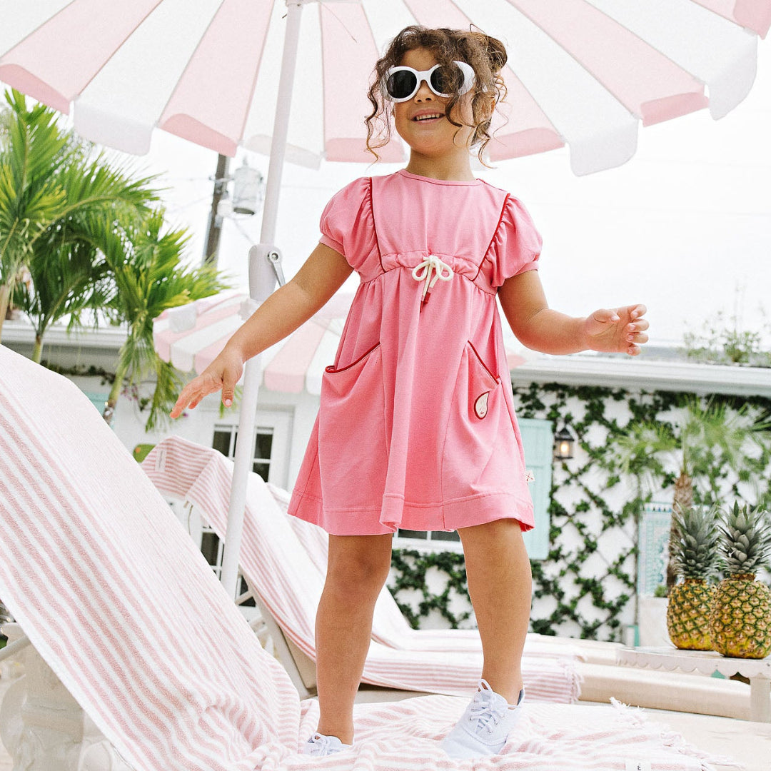 Fresh Pink Boating Crew Dress SS