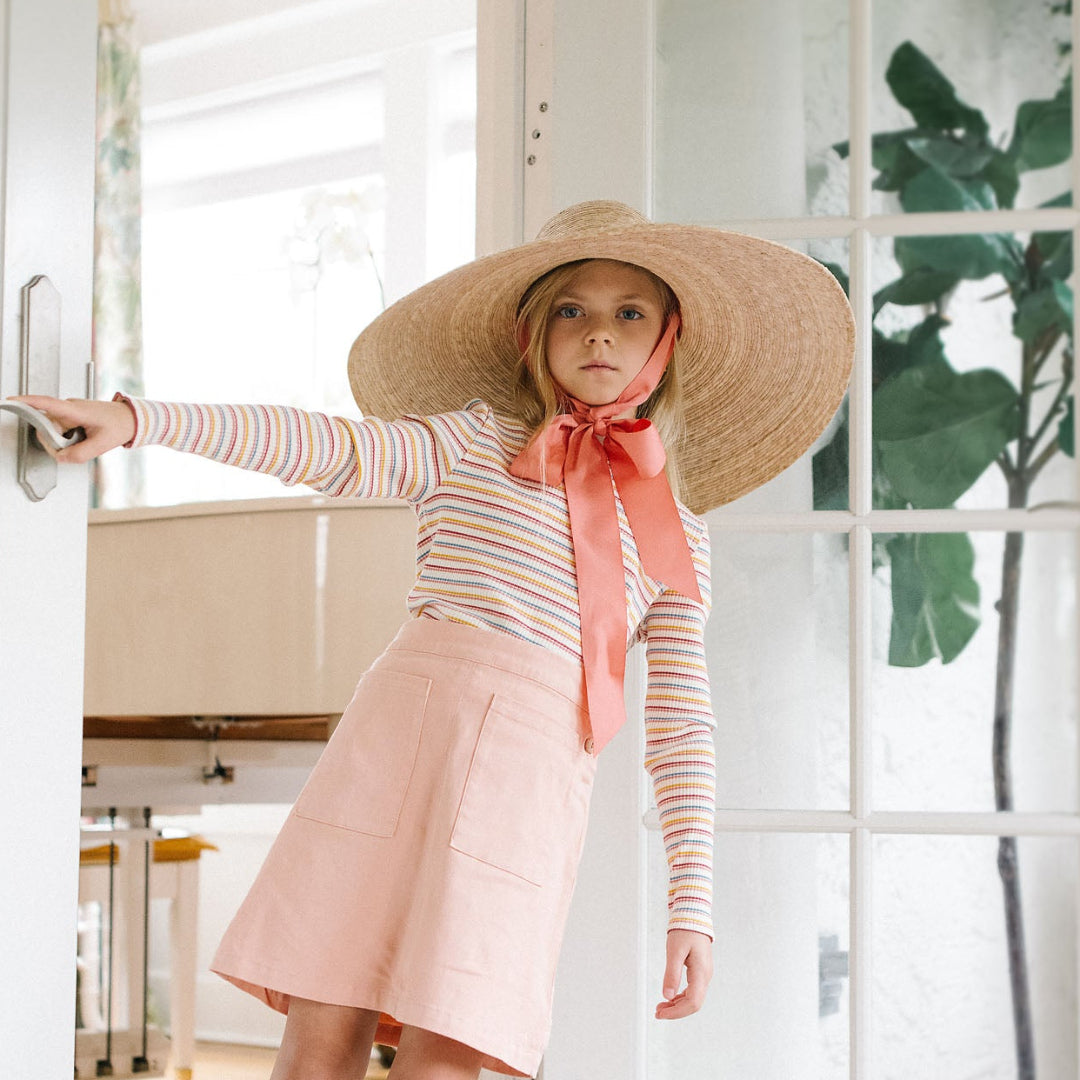 Double Multi Basic Stripe Tee