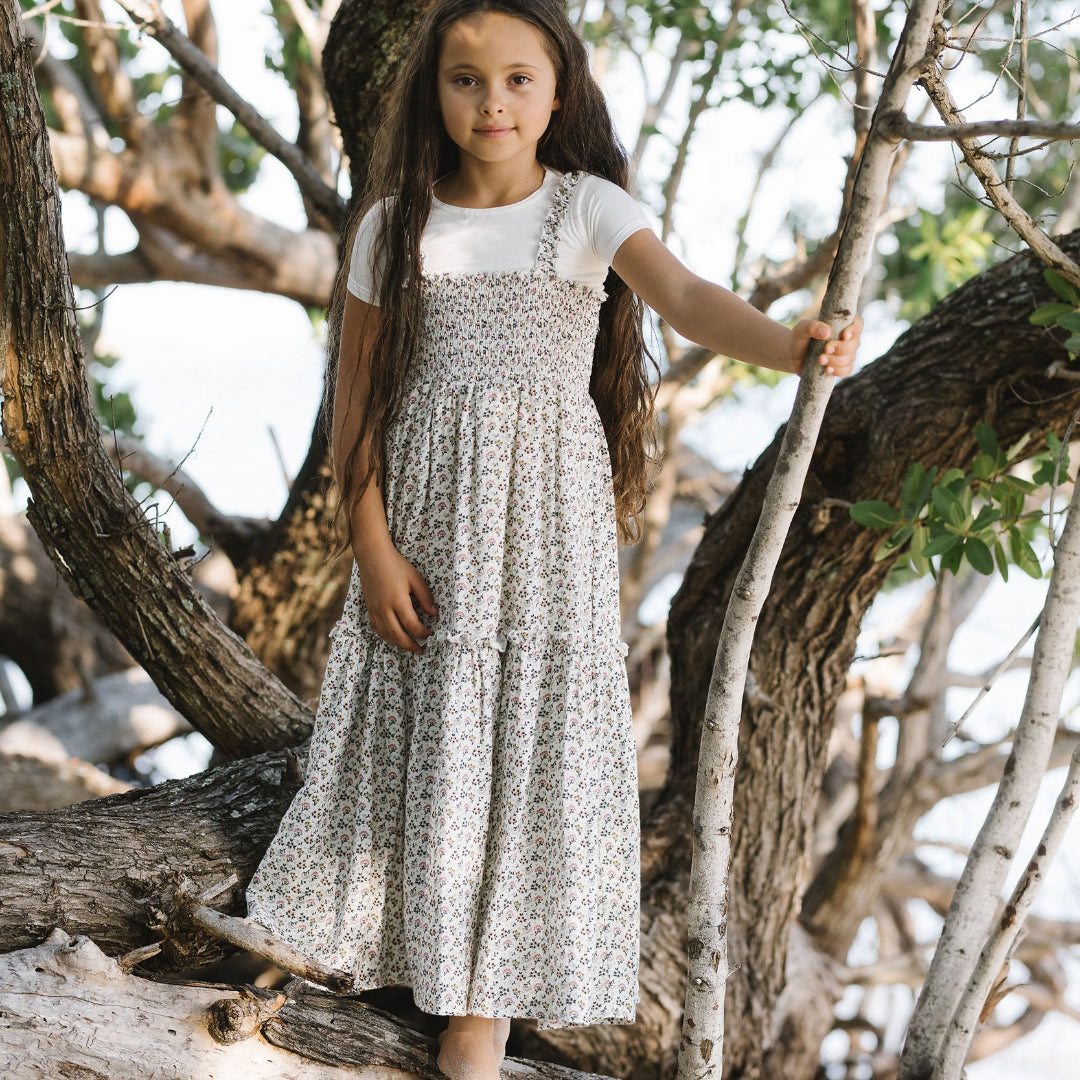 Multi Smocked Maxi Jumper