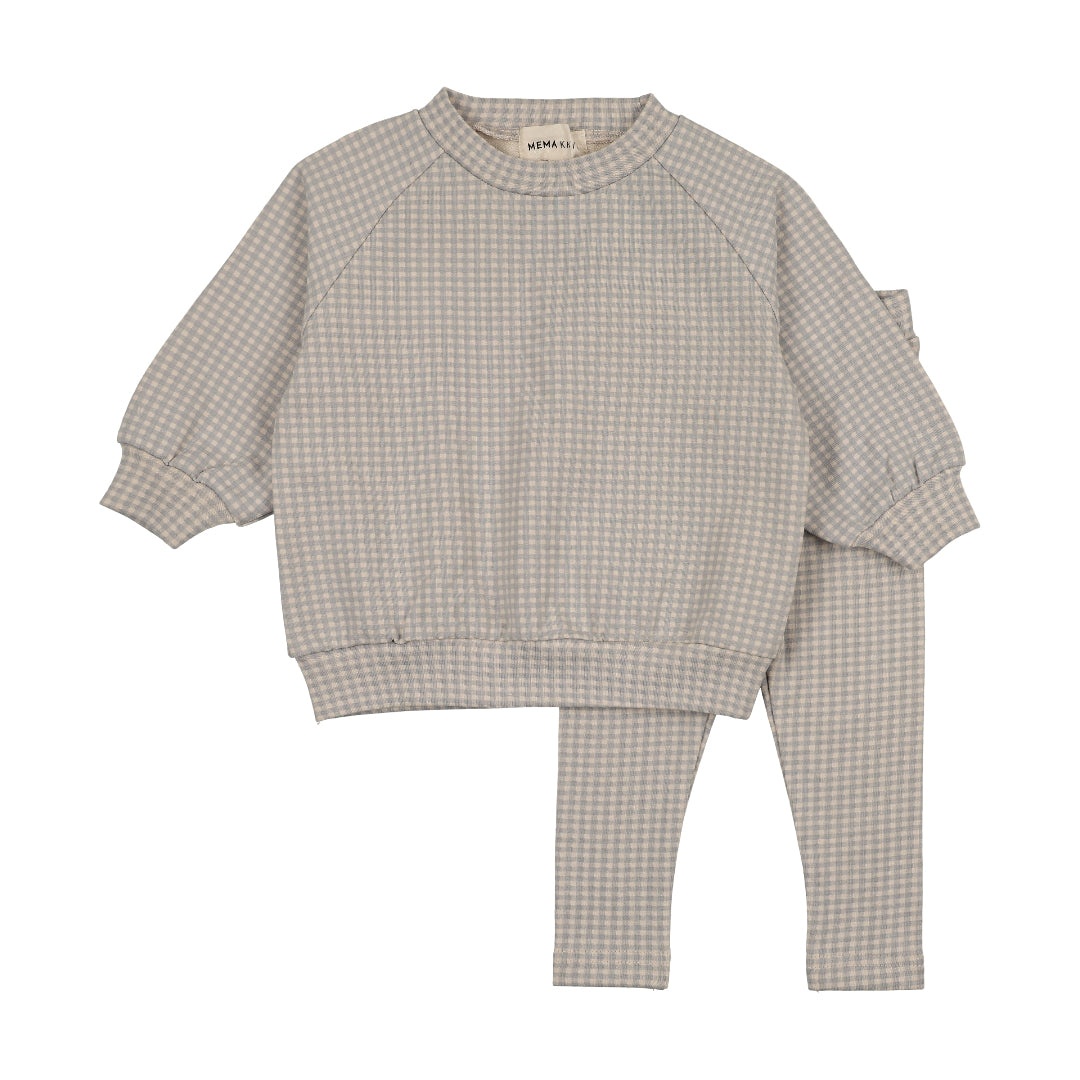 Windy Blue Sweatshirt Set