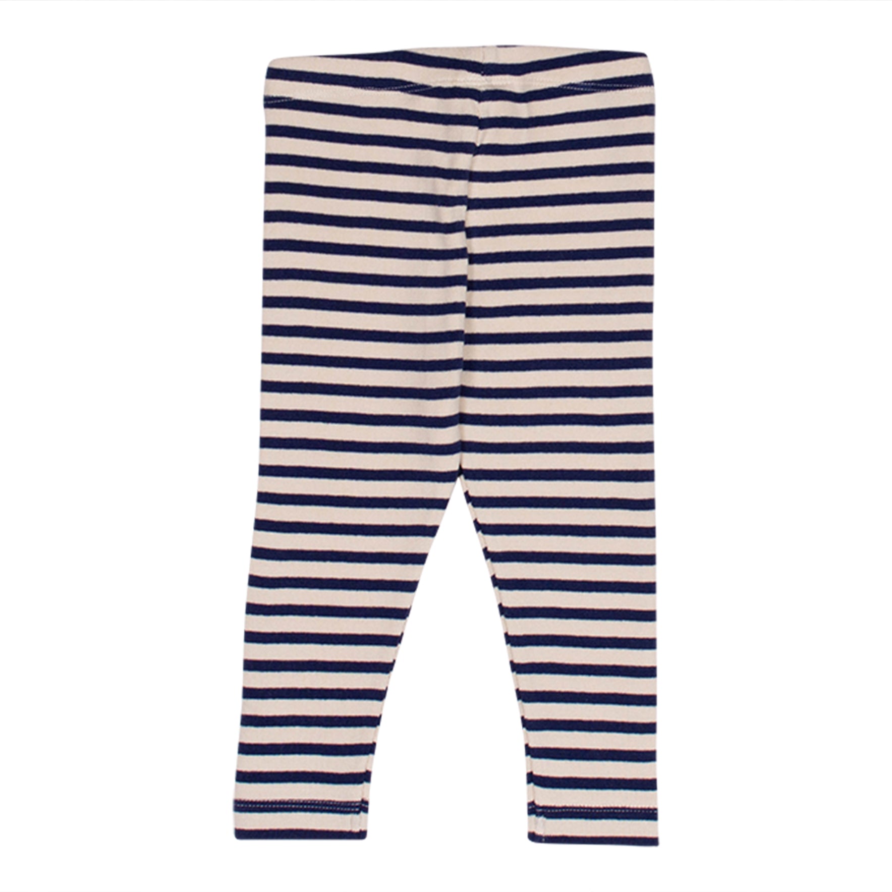 Navy/Ecru Mini Stripe Set