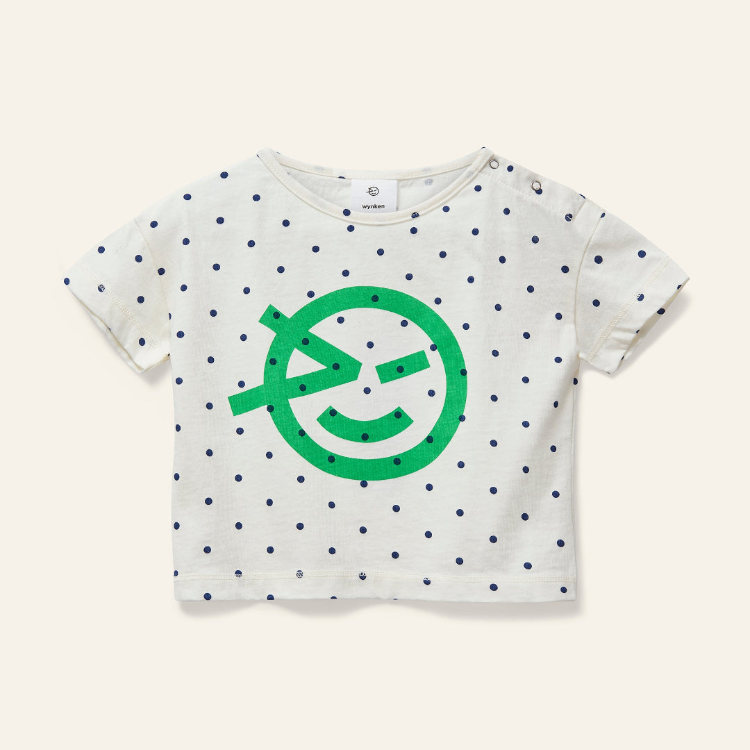 Fresh Green/ Ecru Mini Wynken Tee