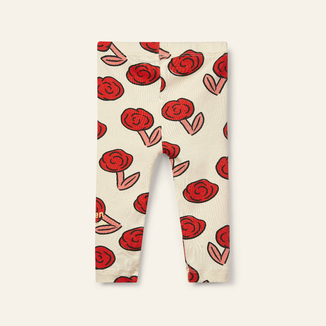 Dancing Dahlia Baby Leggings