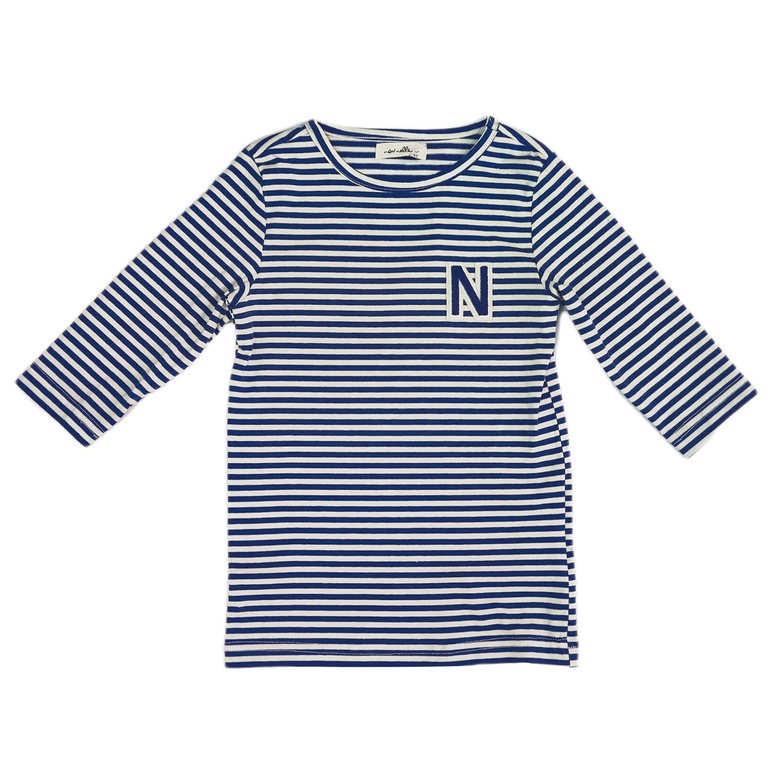 Blue N-Striped Tee