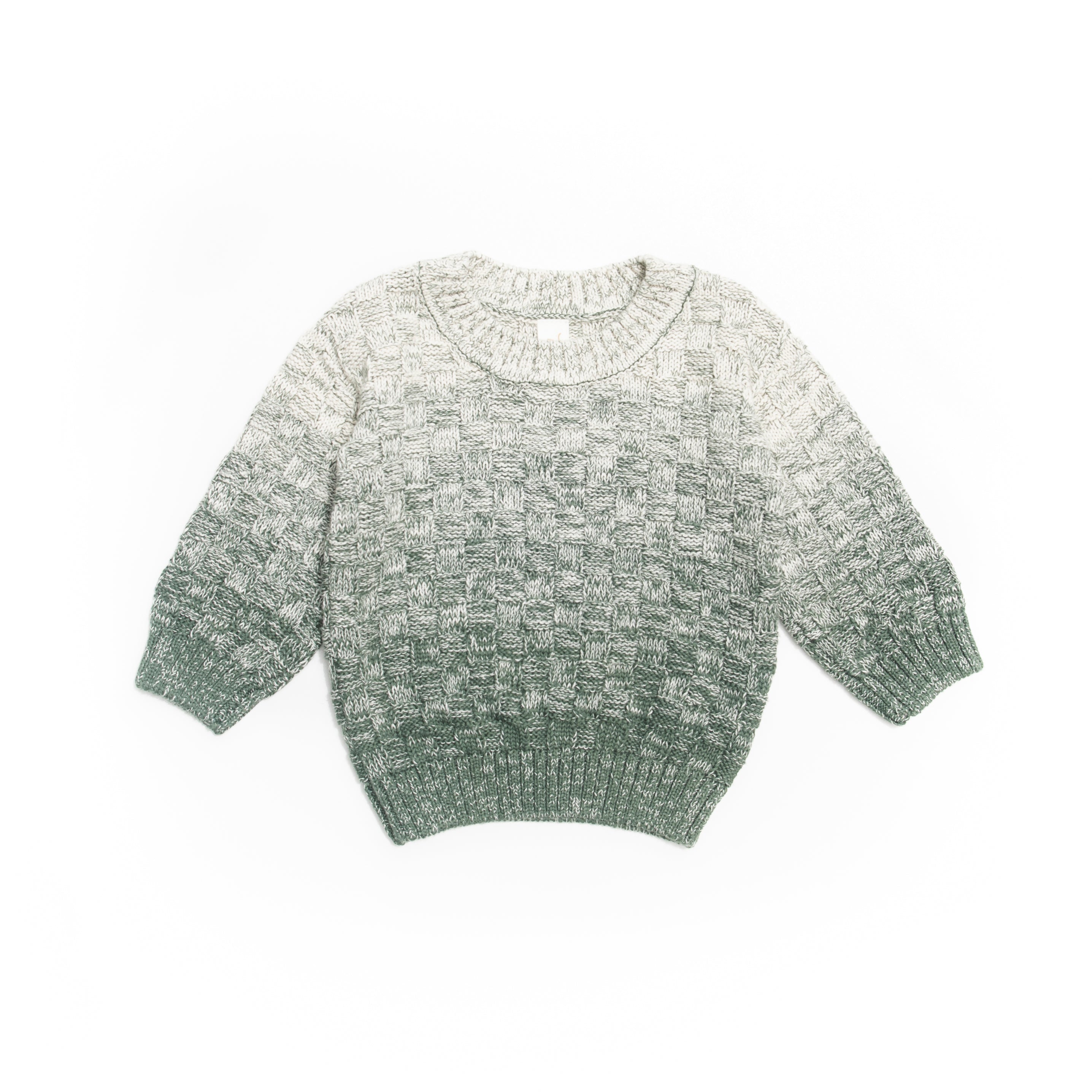 Green Forest & Natural Marl Cameron Sweater