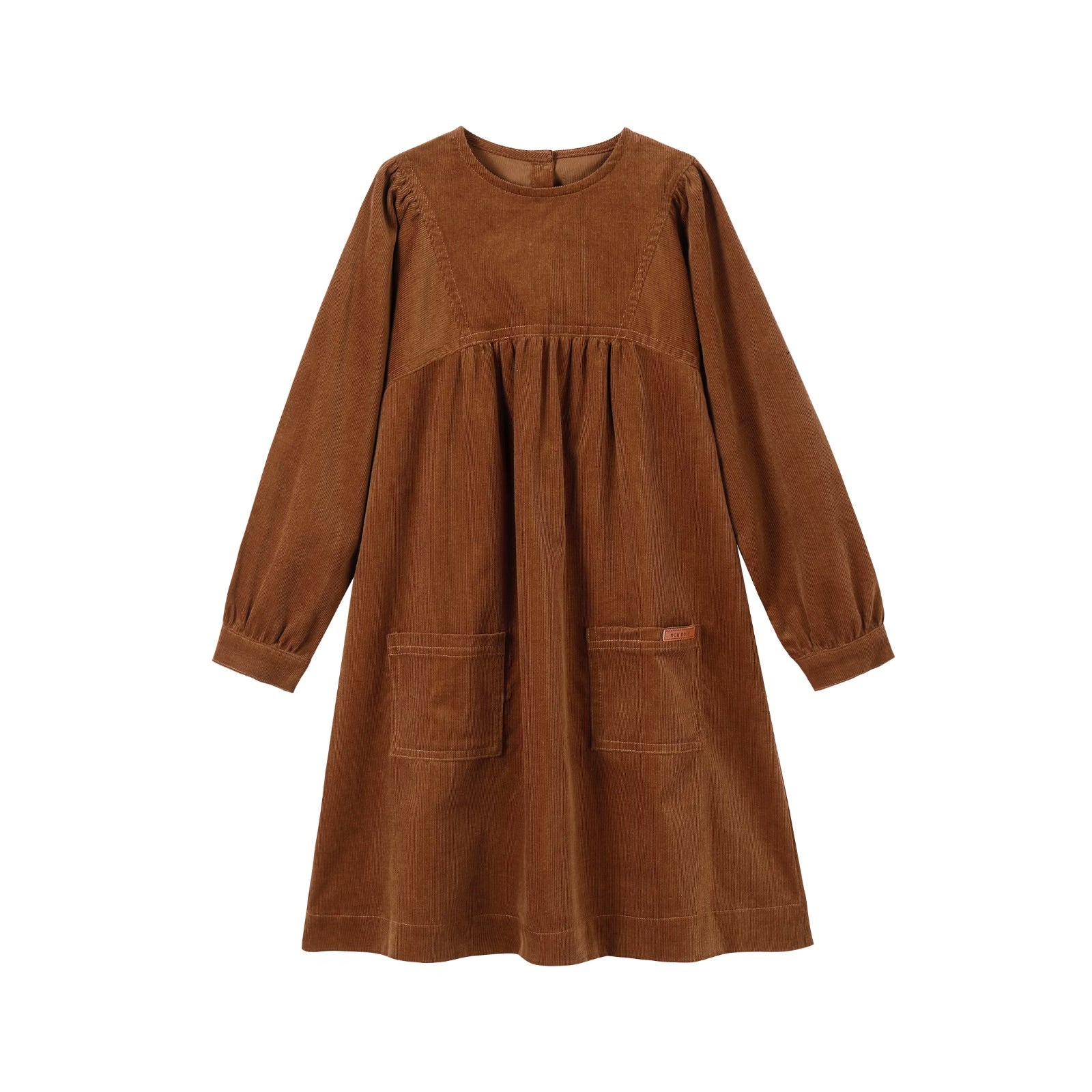 Brown Corduroy Dress